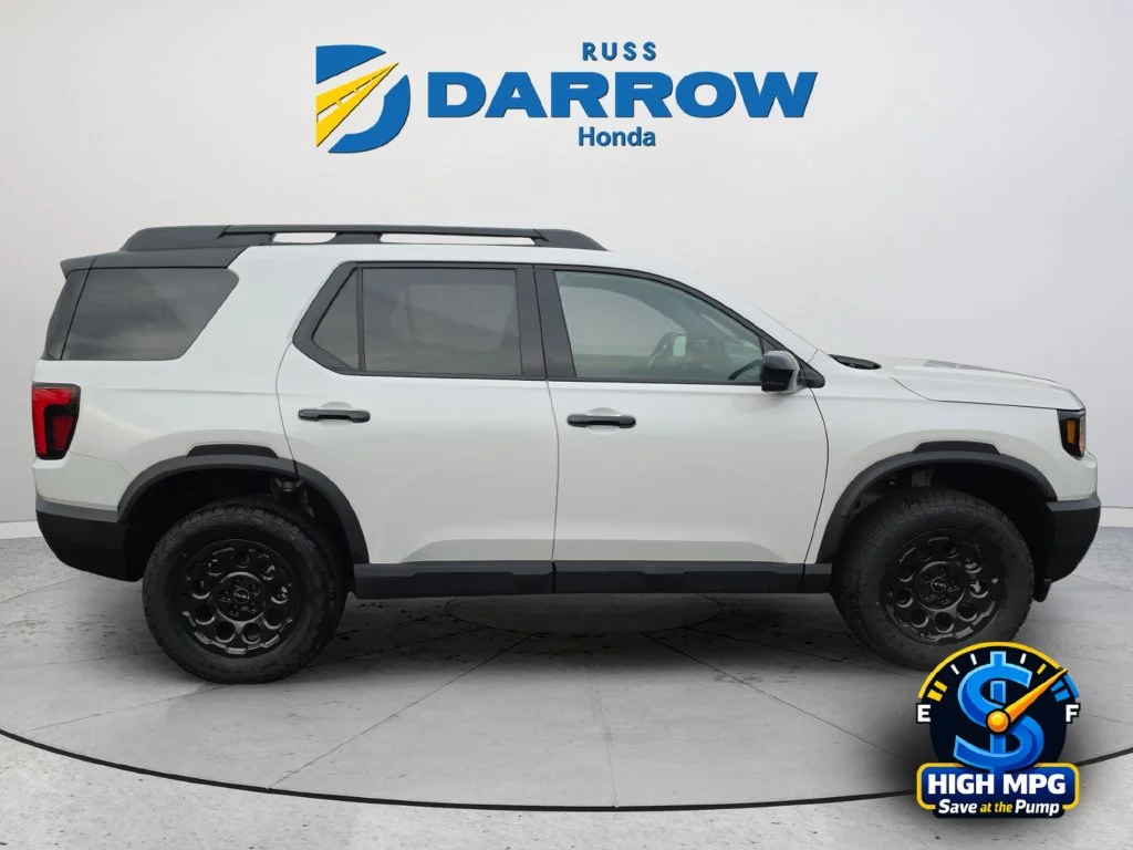 New 2027 Platinum White Pearl Honda TrailSport Elite Blackout image 6