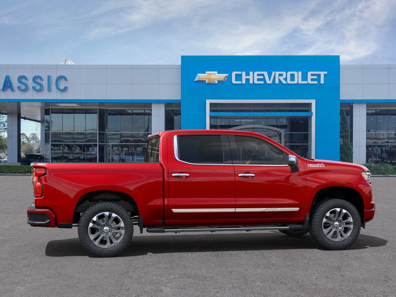 2025 Chevrolet Silverado 1500 High Country Red at Classic Elite Chevrolet Hwy 6