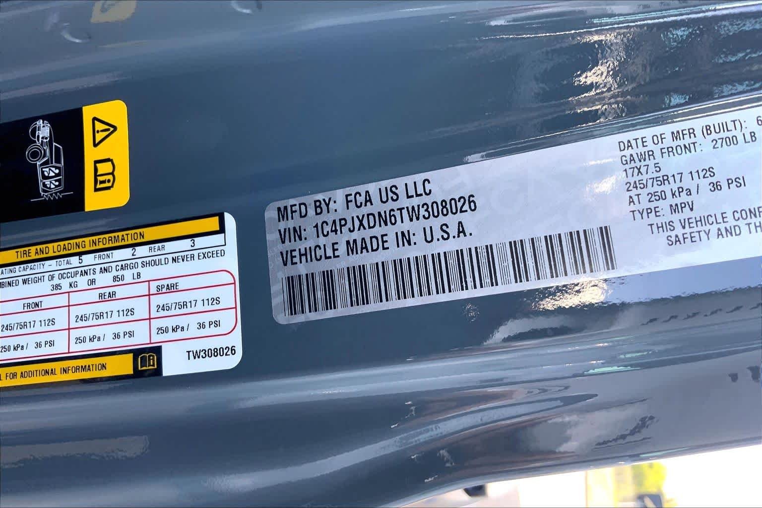 New 2026 Anvil Clearcoat Jeep Sport S image 20