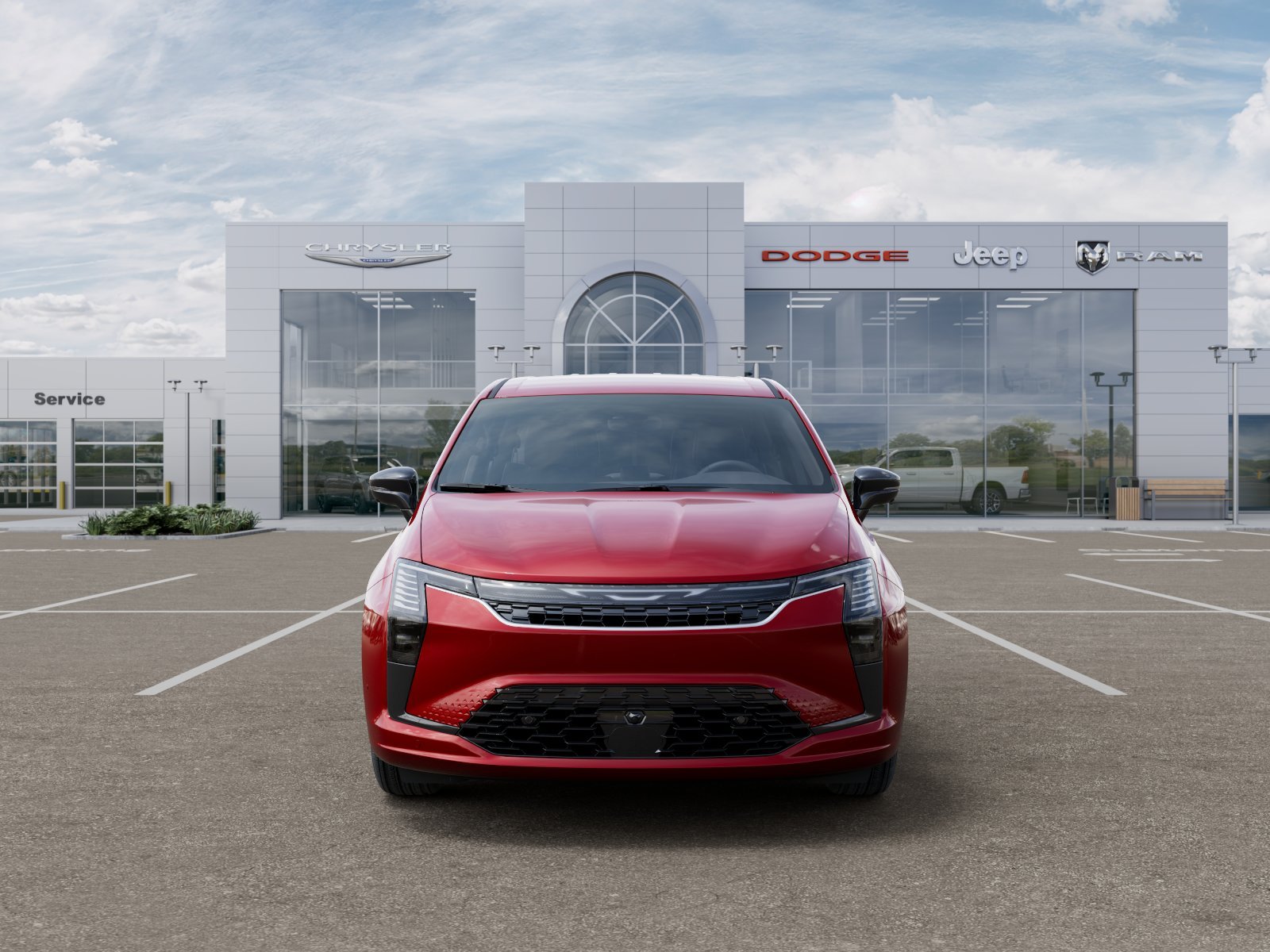 New 2027 Red Hot Pearl-Coat Exterior Paint Chrysler Select image 33