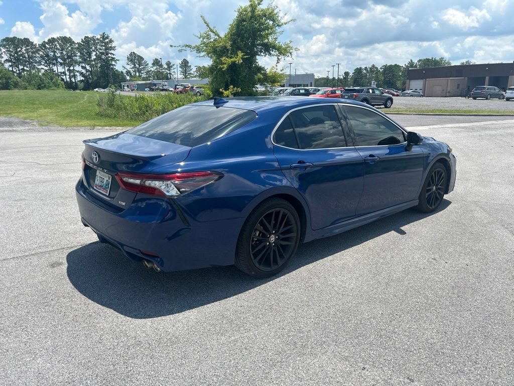 Used 2024 Blue Toyota XSE image 5