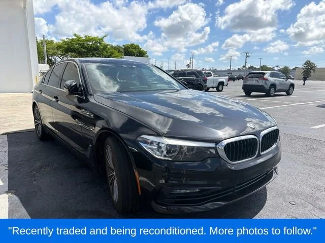 Used 2018 Black BMW 530i image 1