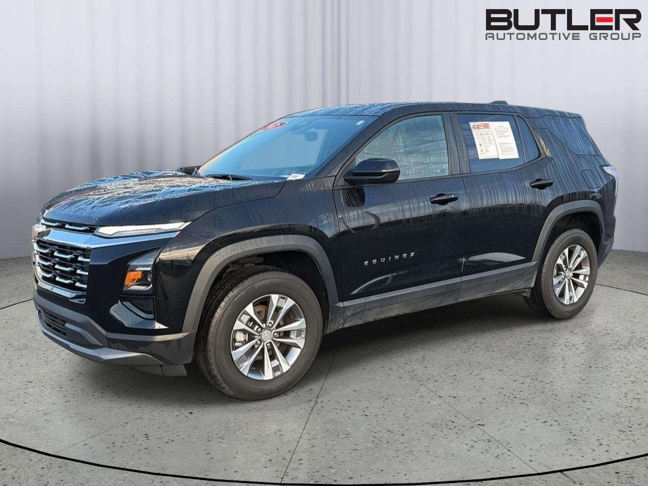 Used 2025 Mosaic Black Metallic Chevrolet FWD LT image 2