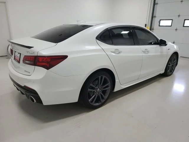 Used 2019 Platinum White Pearl Acura w/A-Spec Pkg image 5