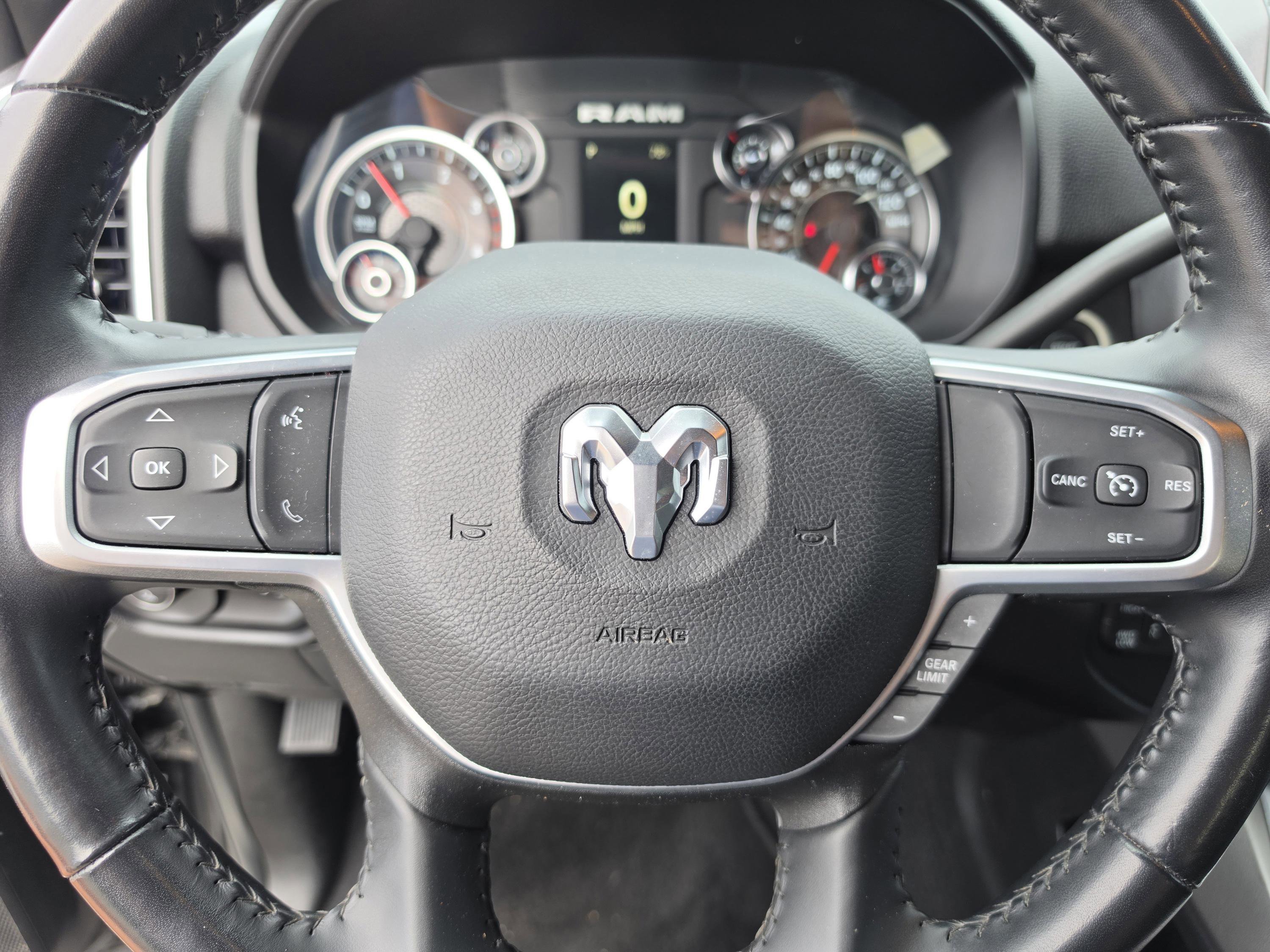 Used 2024 Diamond Black Crystal Pearlcoat Ram Big Horn image 36