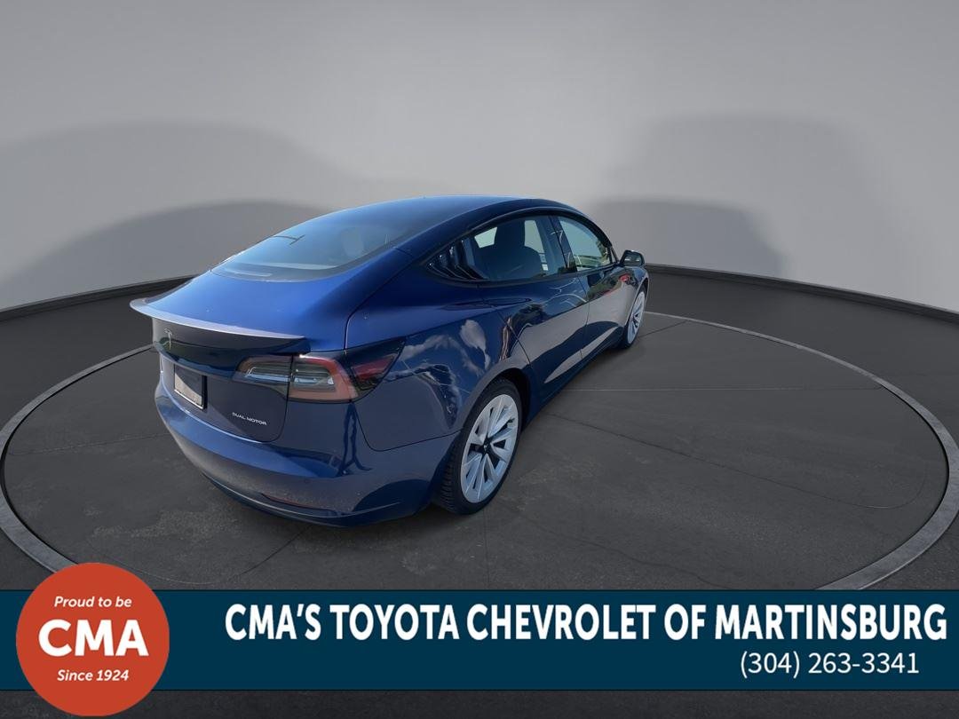 Used 2021 BLUE TESLA  image 8