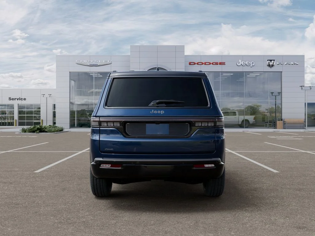 New 2026 Fathom Blue Pearlcoat Jeep Summit Obsidian image 8