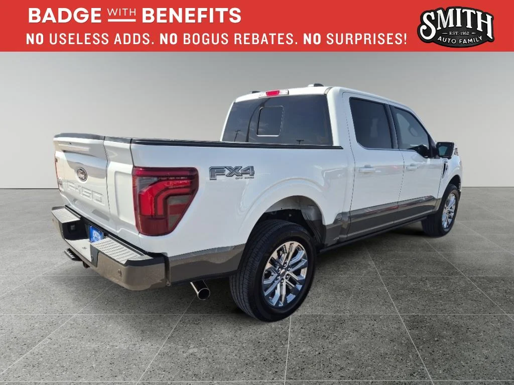 Certified Used 2025 White Ford King Ranch image 4