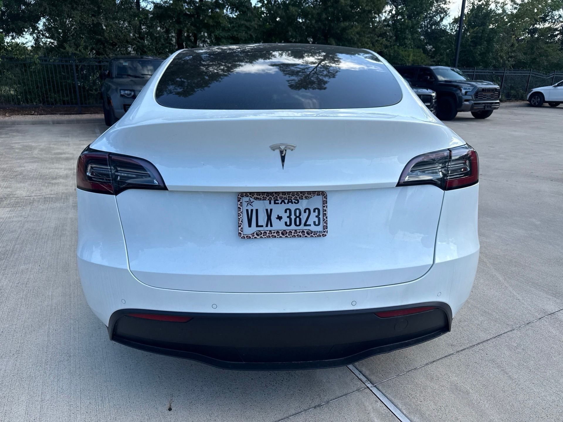 Used 2020 Pearl White Multi-Coat Tesla Long Range image 5