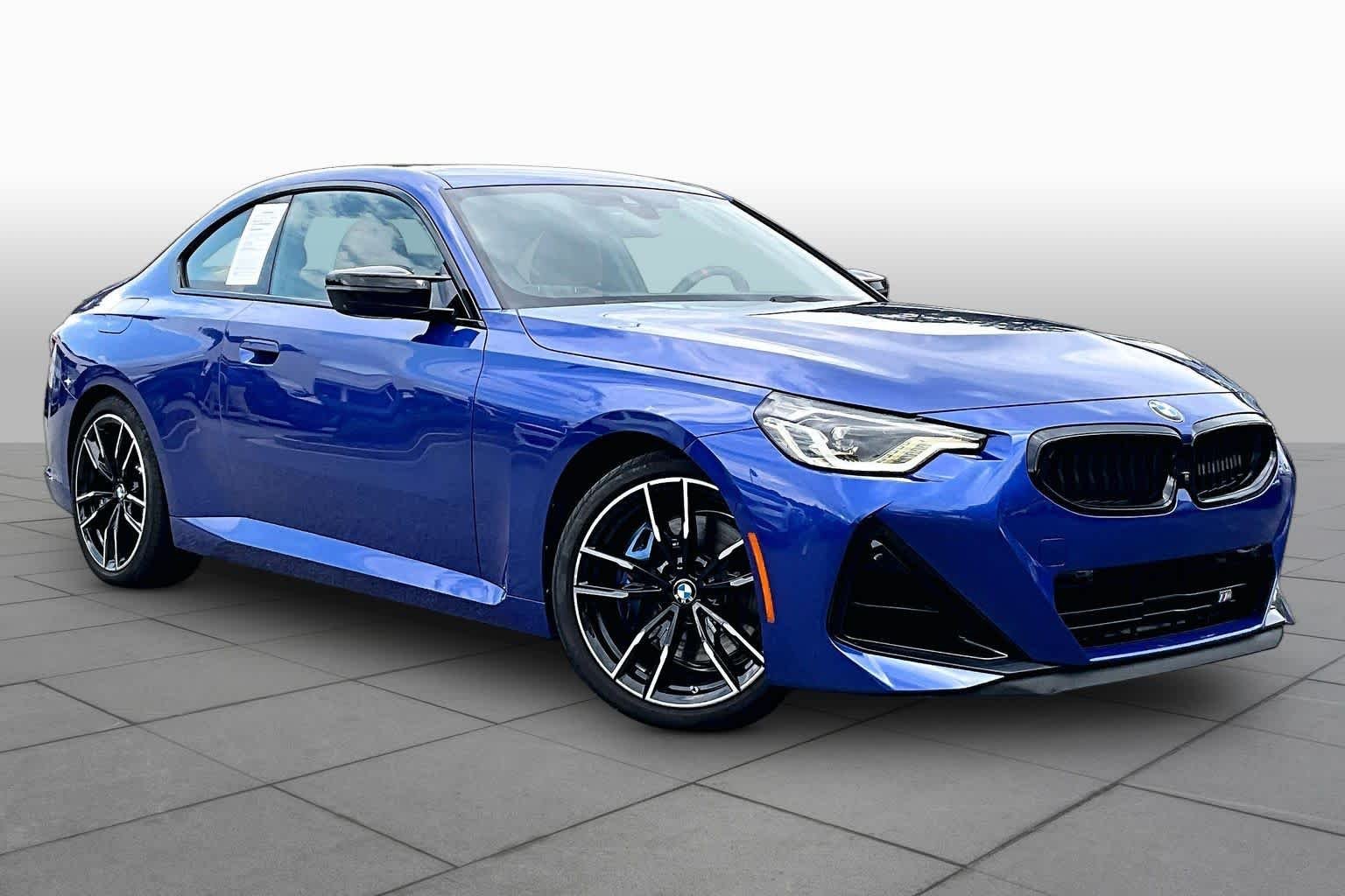 Used 2025 Portimao Blue Metallic BMW M240i image 3