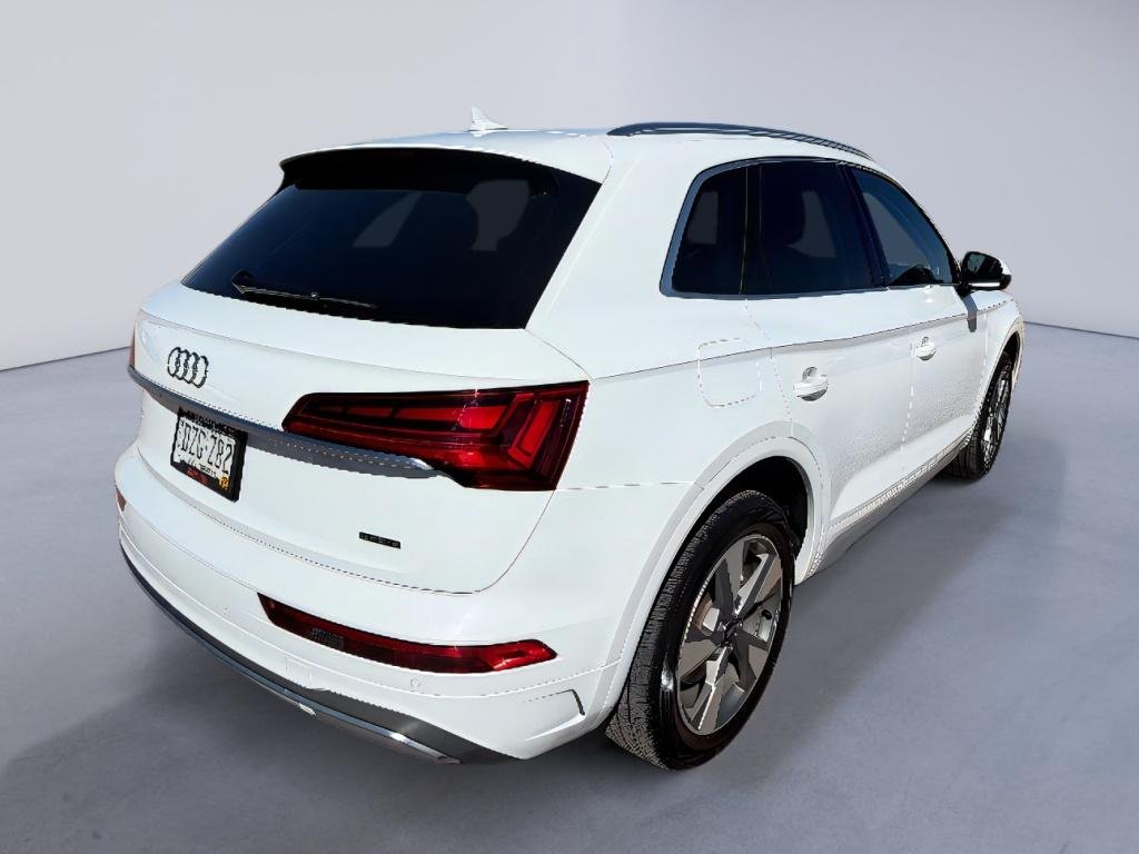 Used 2023 Glacier White Metallic Audi Premium Plus image 5