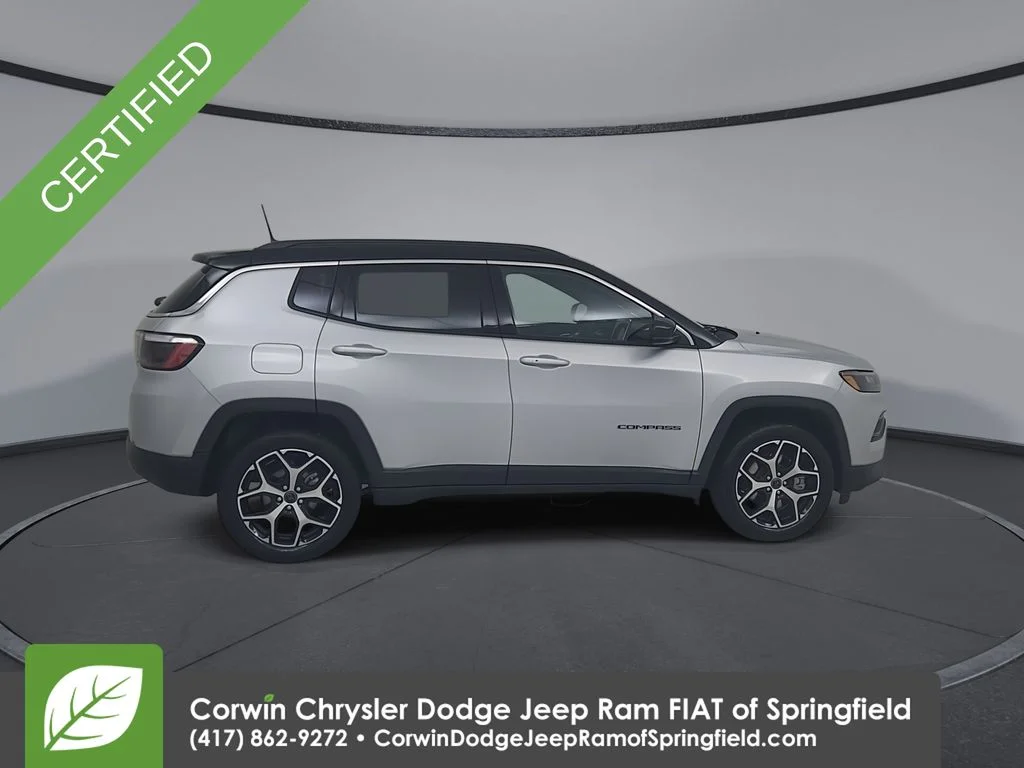 Certified Used 2025 Silver Jeep Limited image 16