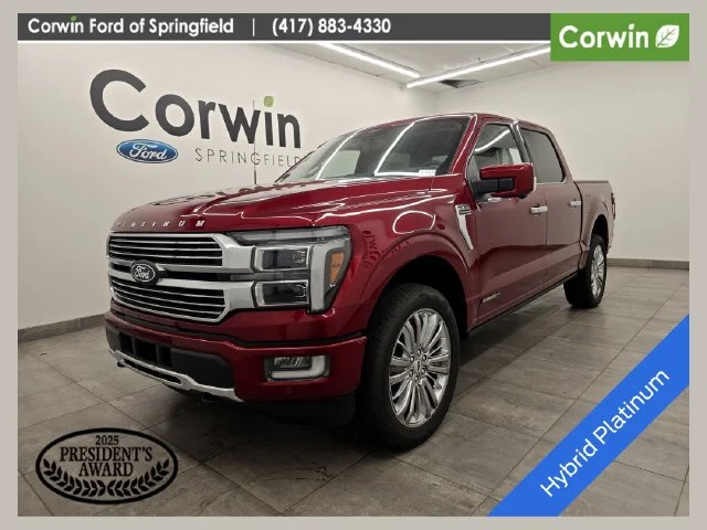 New 2026 Ruby Red Metallic Tinted Clearcoat Ford Platinum® image 1