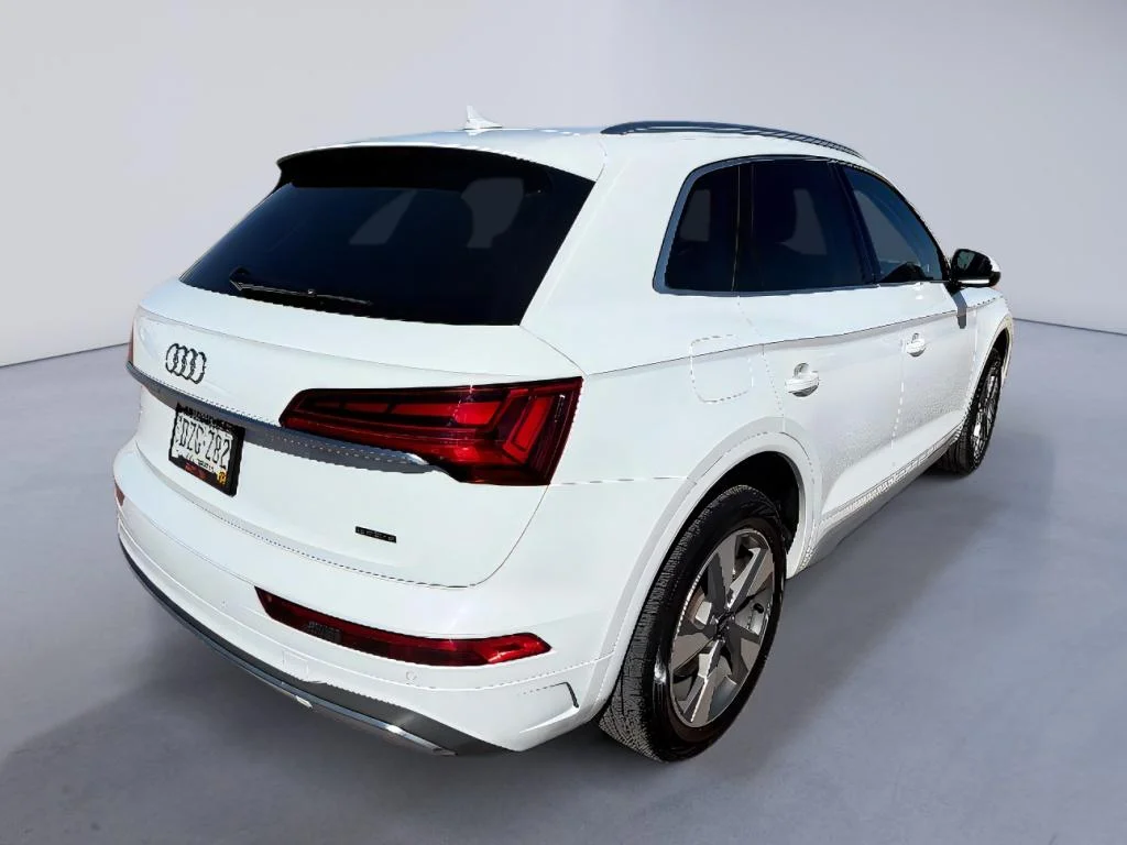 Used 2023 Glacier White Metallic Audi Premium Plus image 5