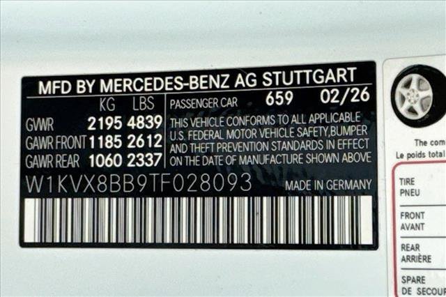 New 2026 MANUFAKTUR moonlight white magno (White Ambiance) Mercedes-Benz Maybach SL 680 Monogram Series image 52