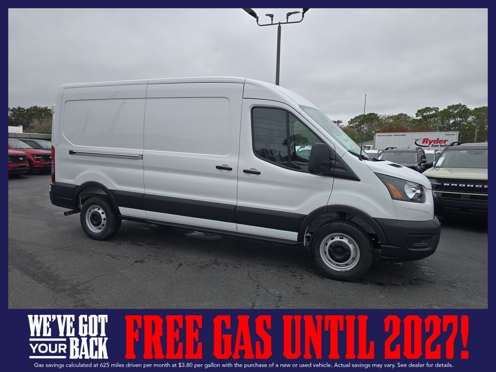 New 2026 Oxford White Ford Base image 2