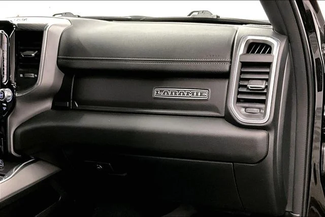 Used 2023 Diamond Black Crystal Pearlcoat Ram Laramie image 17