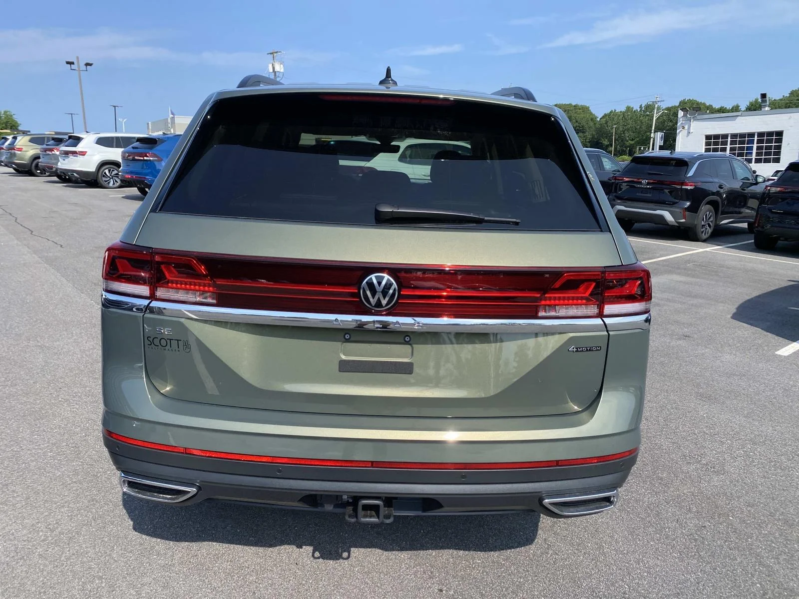 New 2026 Avocado Green Pearl Volkswagen 2.0T SE w/Technology 4MOTION image 4
