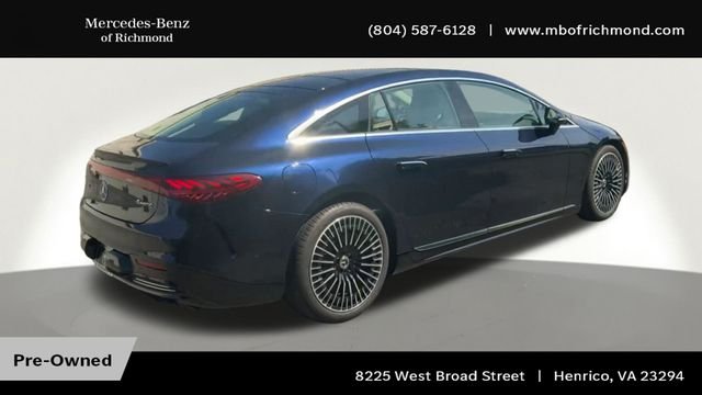 Certified Used 2023 Blue Mercedes-Benz 580 image 2