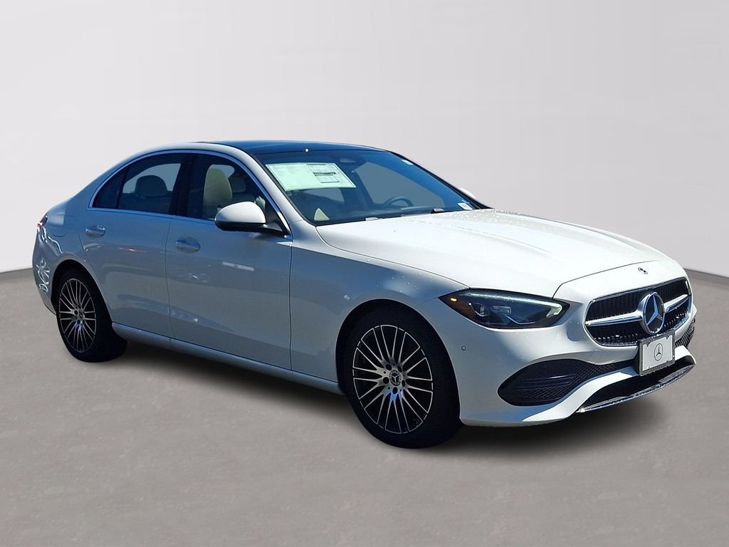 New 2026 Polar White Mercedes-Benz C 300 image 2