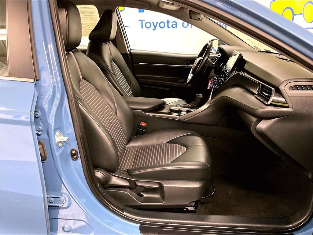 Certified Used 2024 Blue Toyota SE image 11