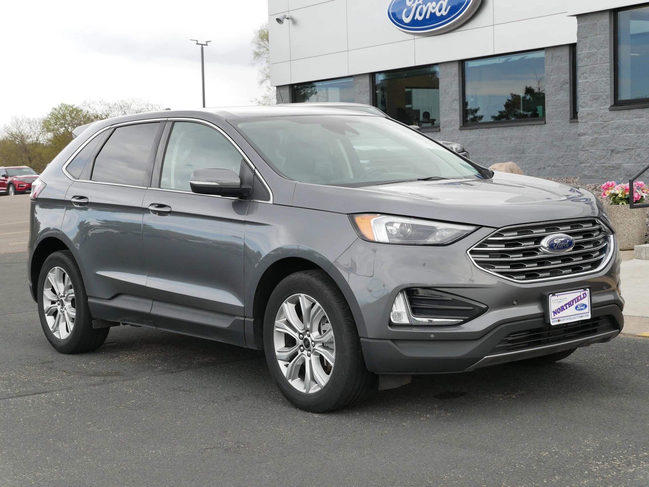 Used 2024 Ford Edge Titanium with VIN 2FMPK4K92RBB01852 for sale in Northfield, Minnesota