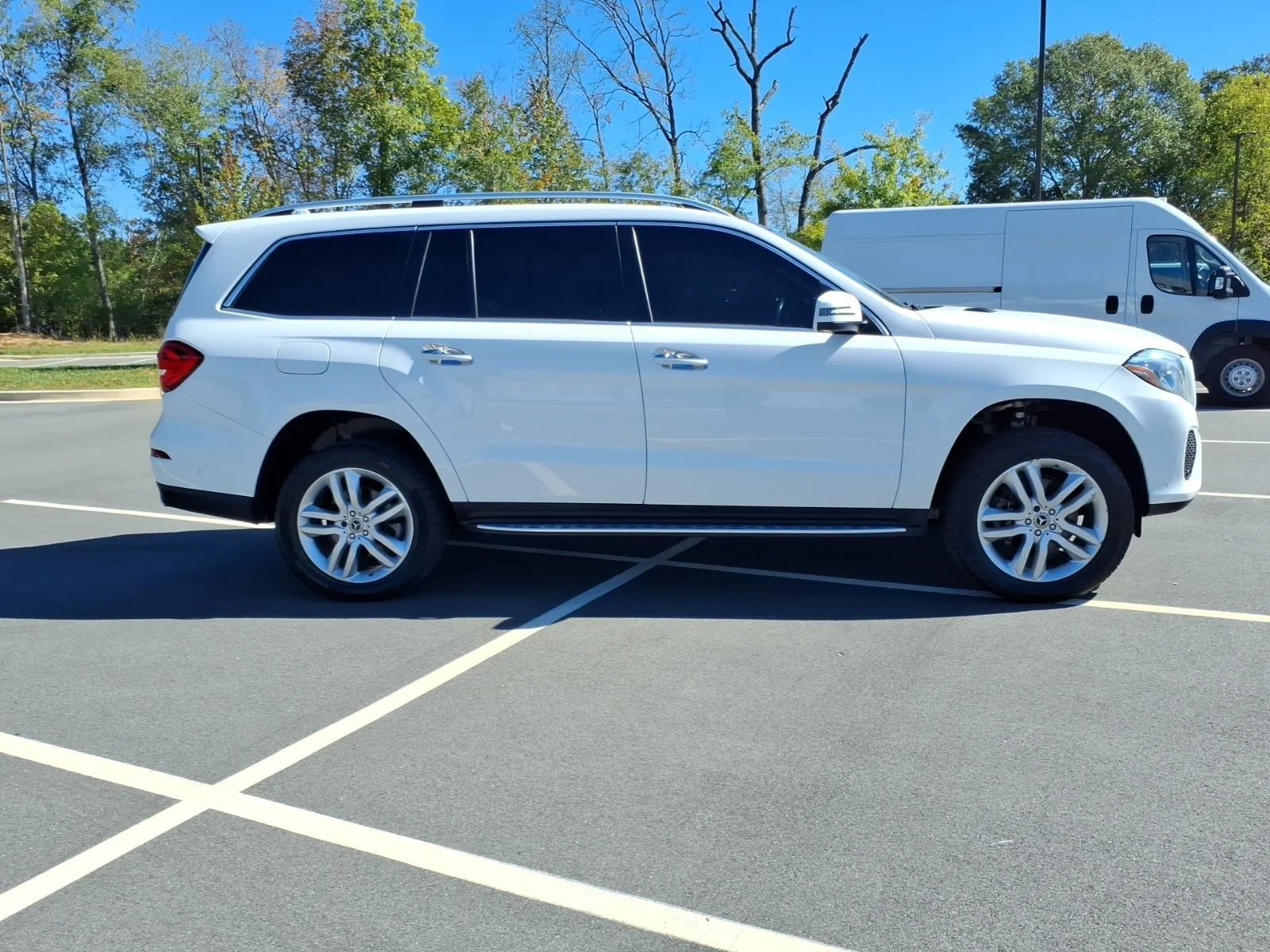 Used 2019 Polar White Mercedes-Benz GLS 450 image 13