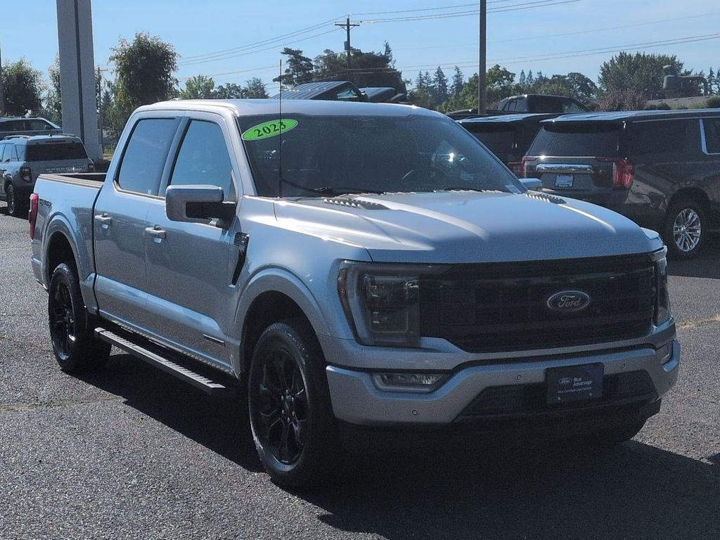 Used 2023 Silver Metallic Ford Lariat image 7