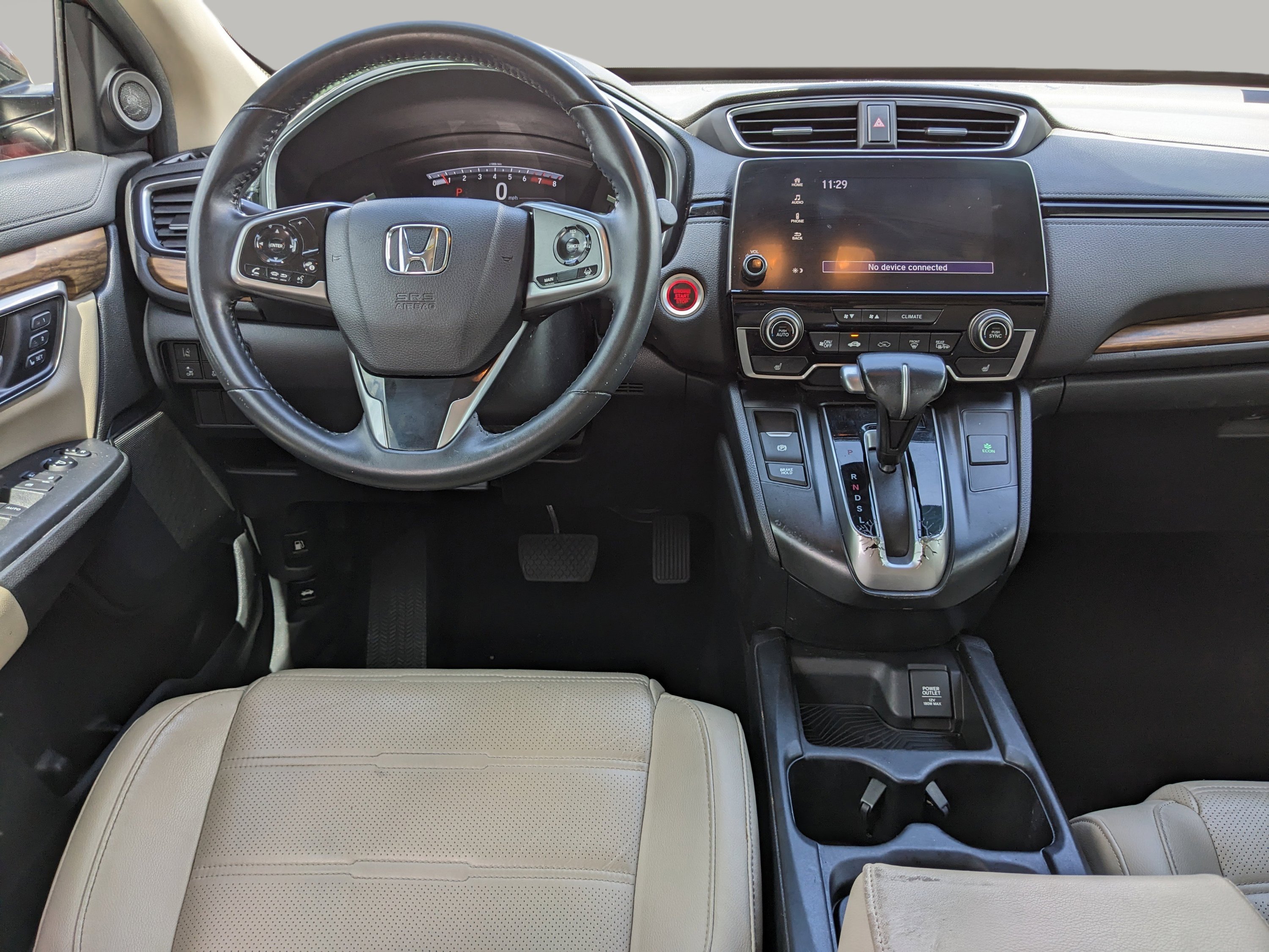 Used 2019 Molten Lava Pearl Honda EX-L image 12