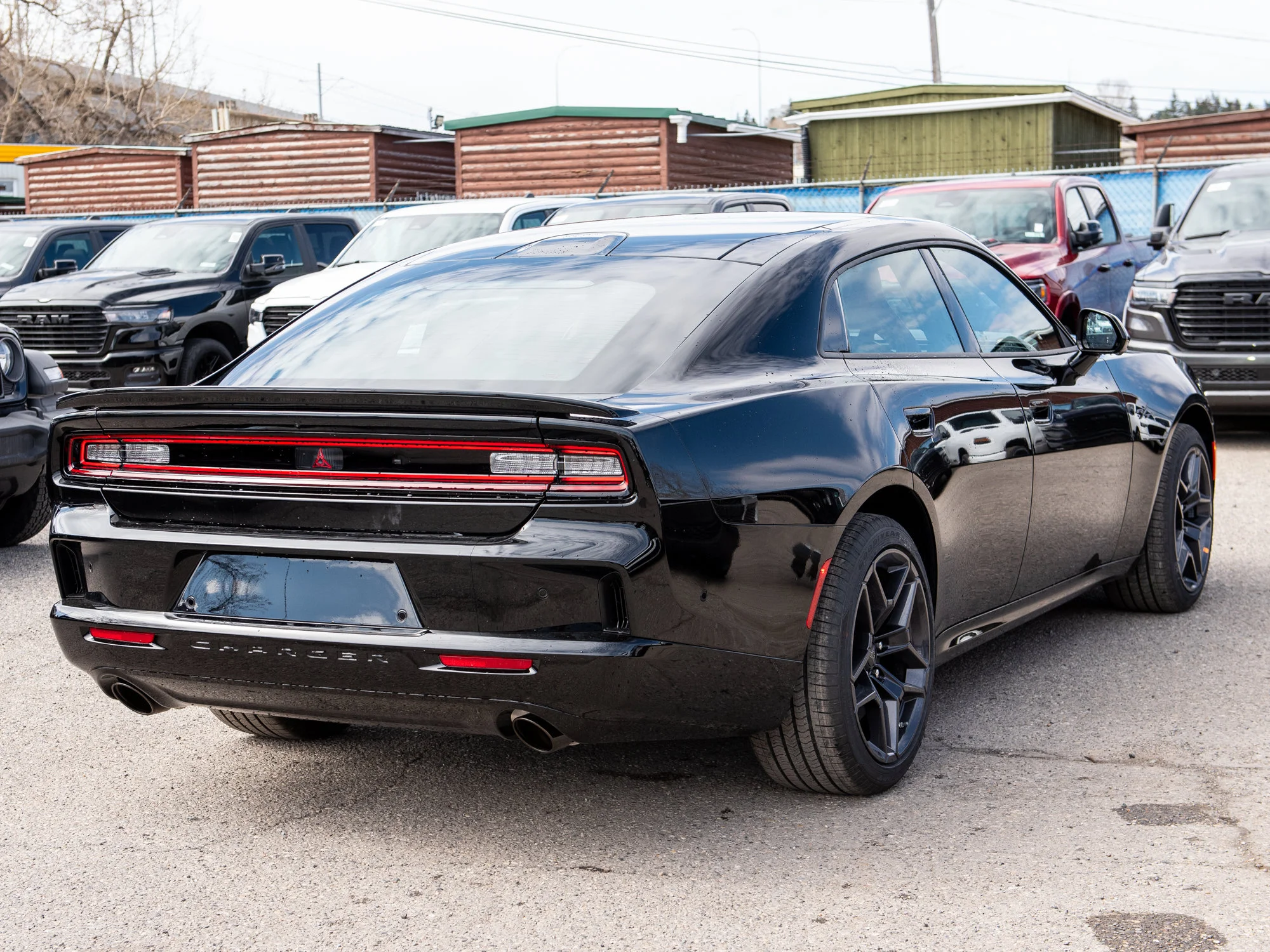 New 2026 Black Dodge R/T Plus* 4-Door AWD image 6