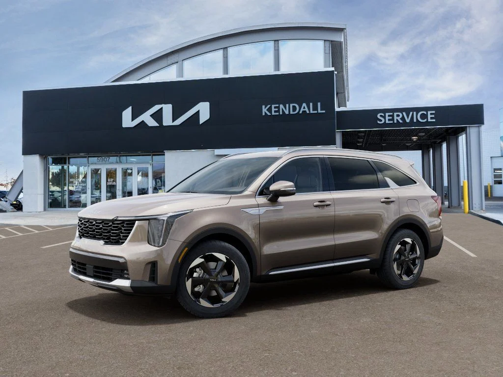 New 2026 Volcanic Sand Kia EX AWD image 3