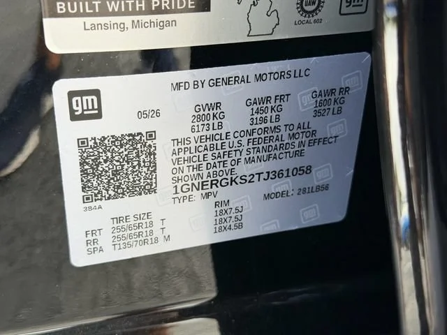 New 2026 Mosaic Black Metallic Chevrolet LT image 12