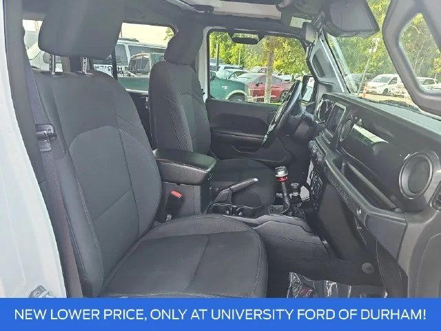 Used 2021 White Jeep Unlimited Sport Altitude image 10