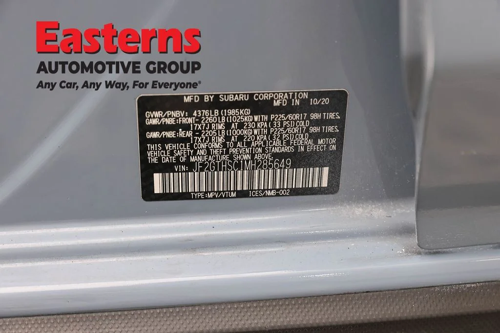 Used 2021 Gray Subaru Sport image 39