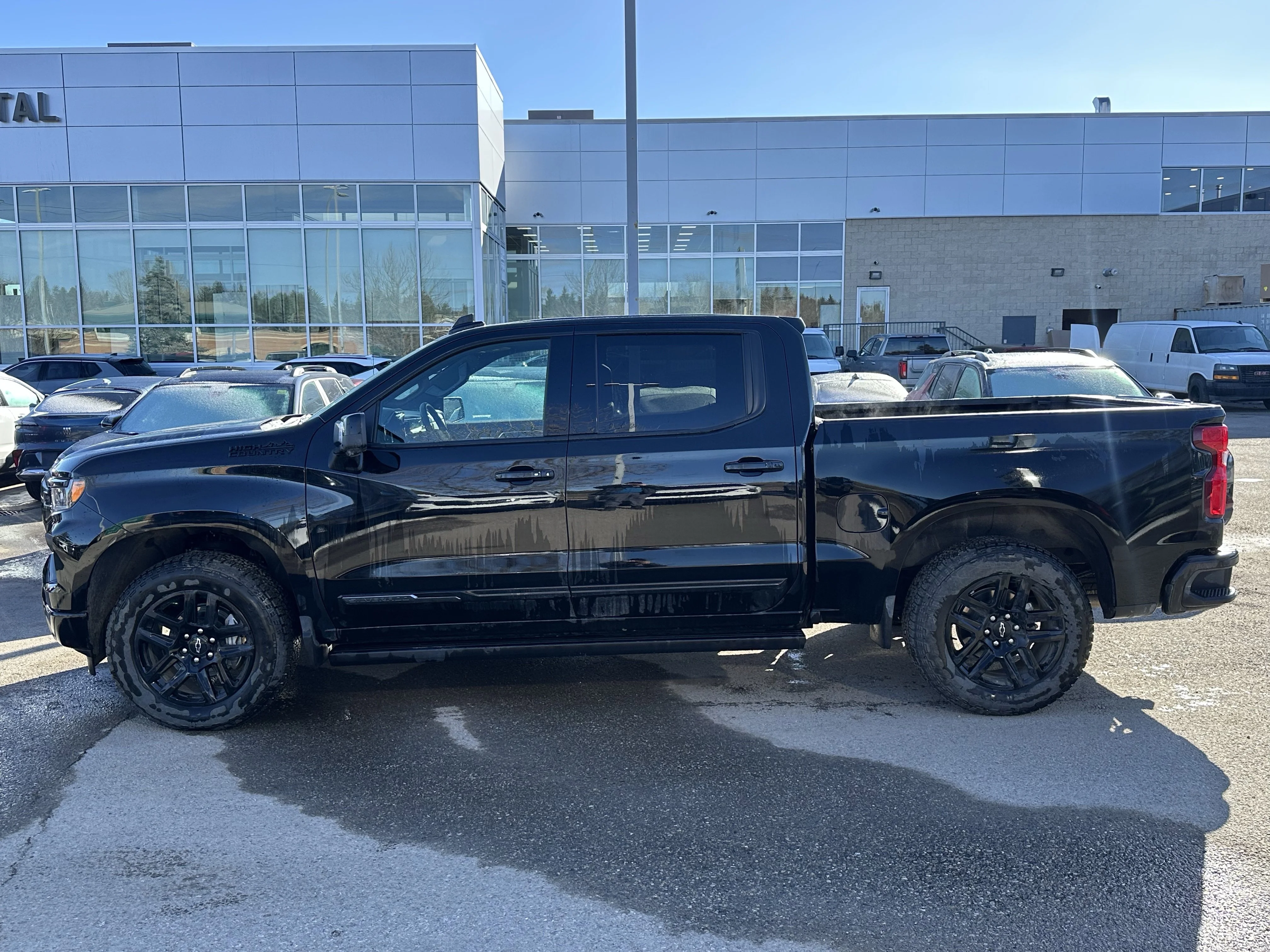 Certified Used 2025 Black Chevrolet High Country image 3