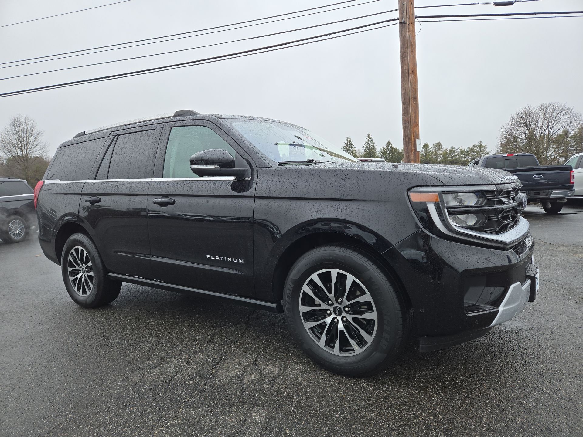 Black 2025 Ford Expedition Platinum 4WD SUV / Crossover Four-Wheel Drive Automatic