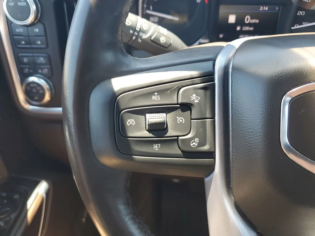 Used 2021 CAYENNE RED TINTCOAT GMC SLT image 21