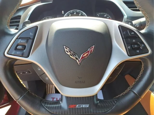 Used 2019 LONG BEACH RED METALLIC TINTCOAT Chevrolet Z06 2LZ image 12