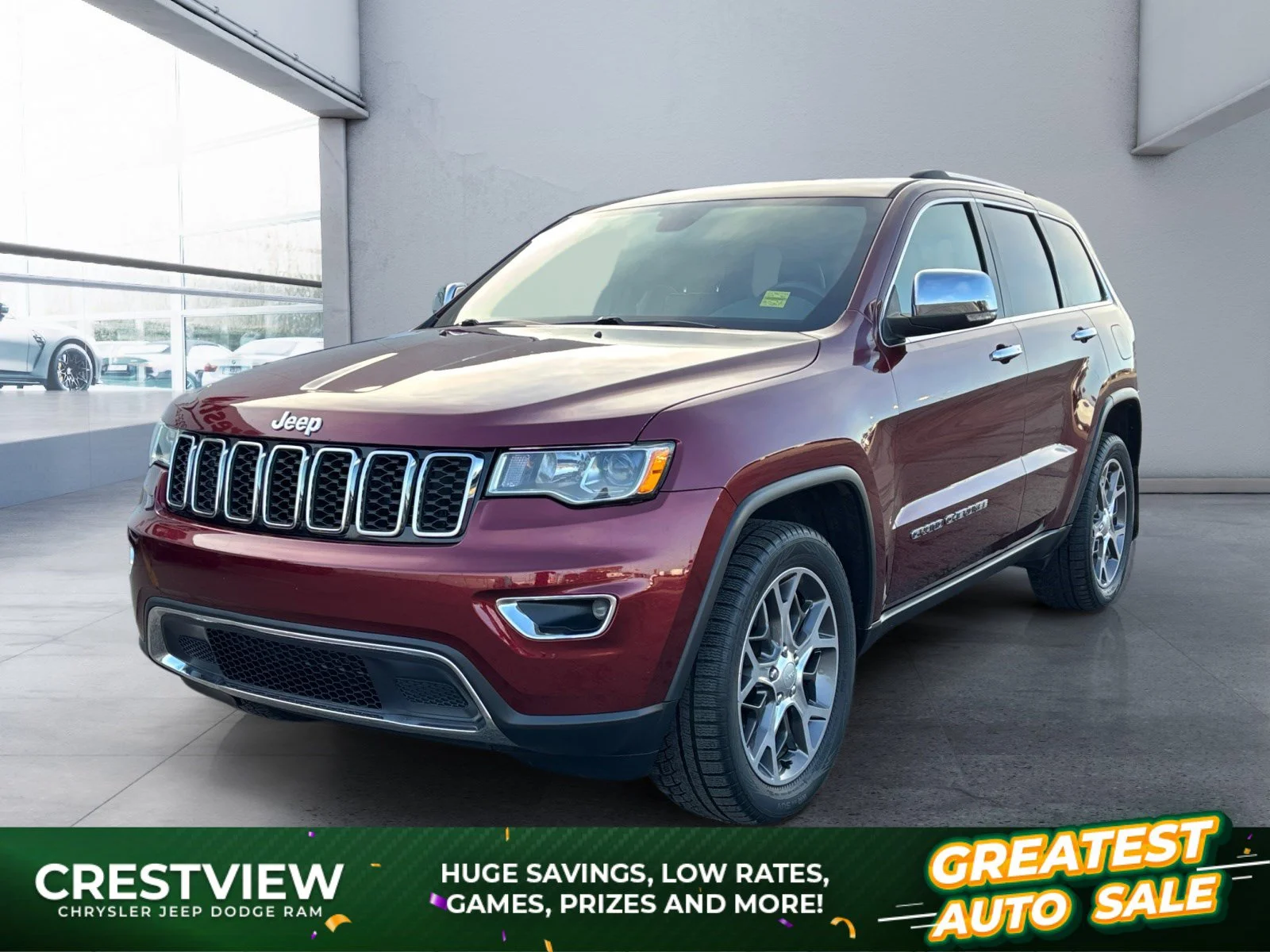 Used 2019 Red Jeep Limited image 1