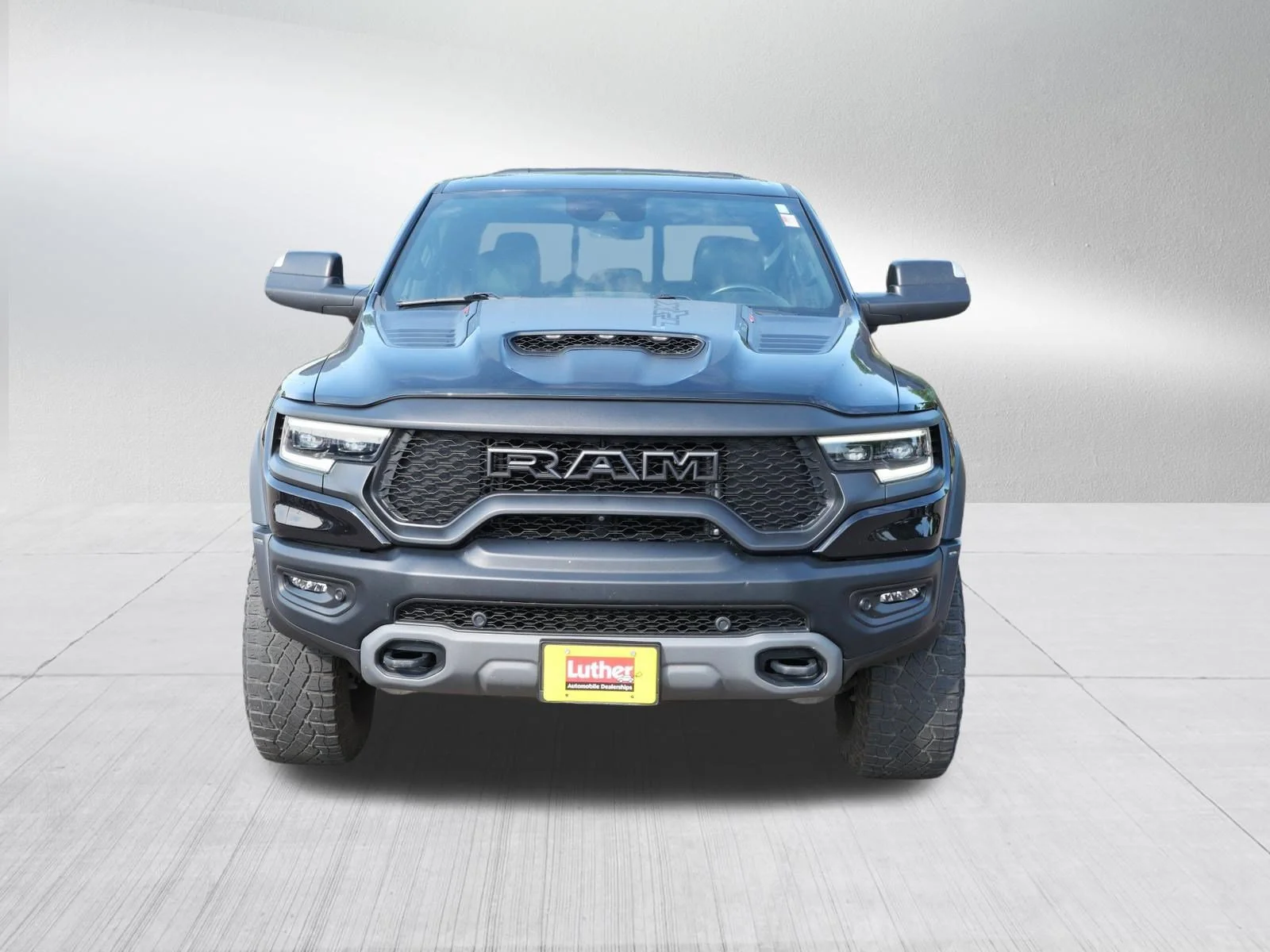Used 2022 Diamond Black Crystal Pearlcoat Ram TRX image 2