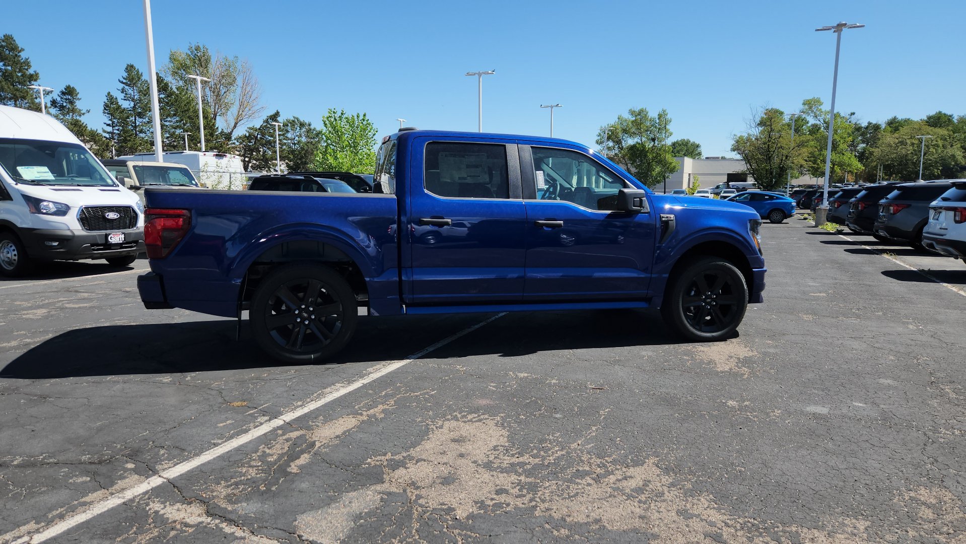New 2026 Argon Blue Metallic Ford STX image 8