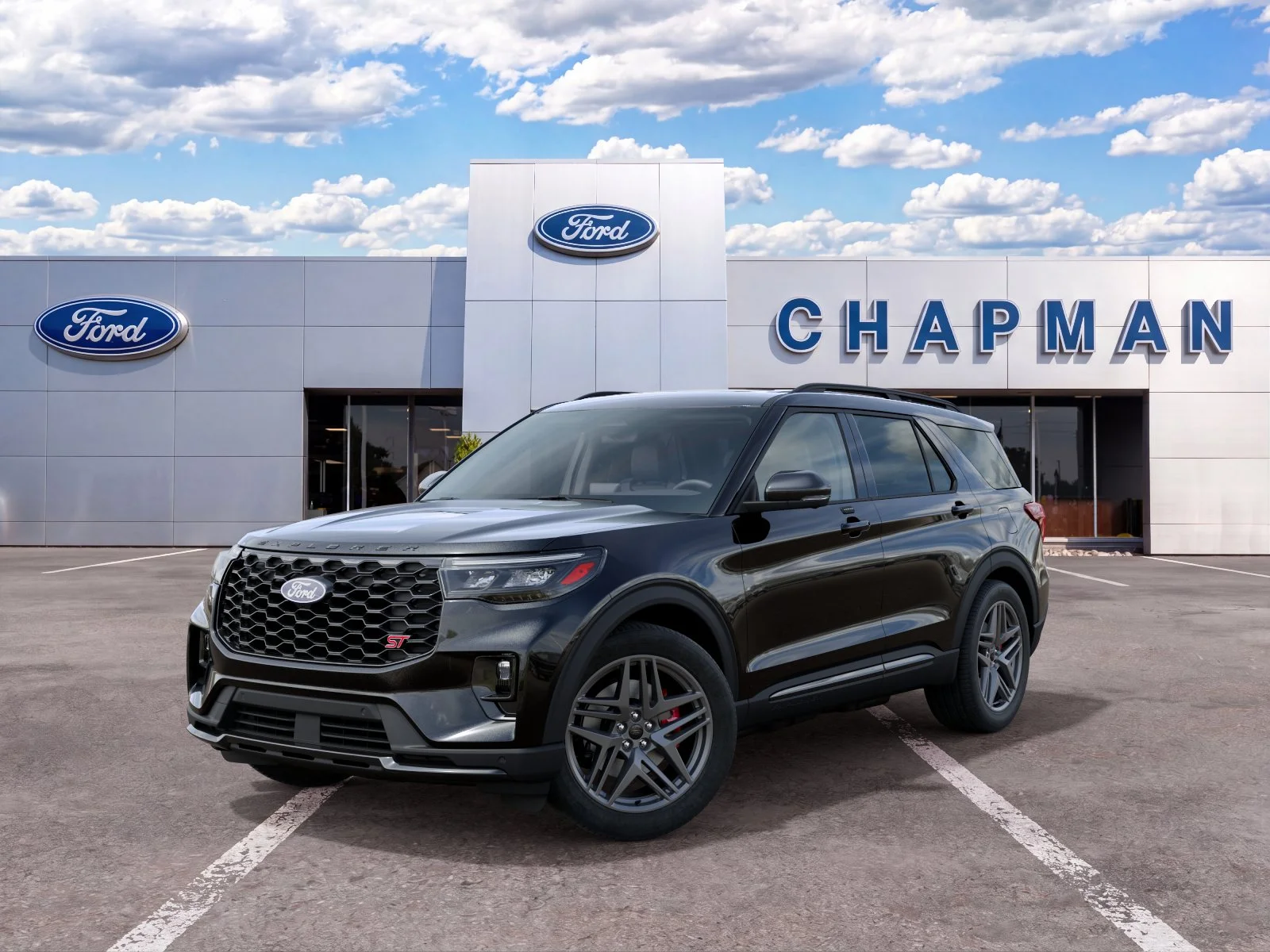 New 2027 Agate Black Metallic Ford ST image 2