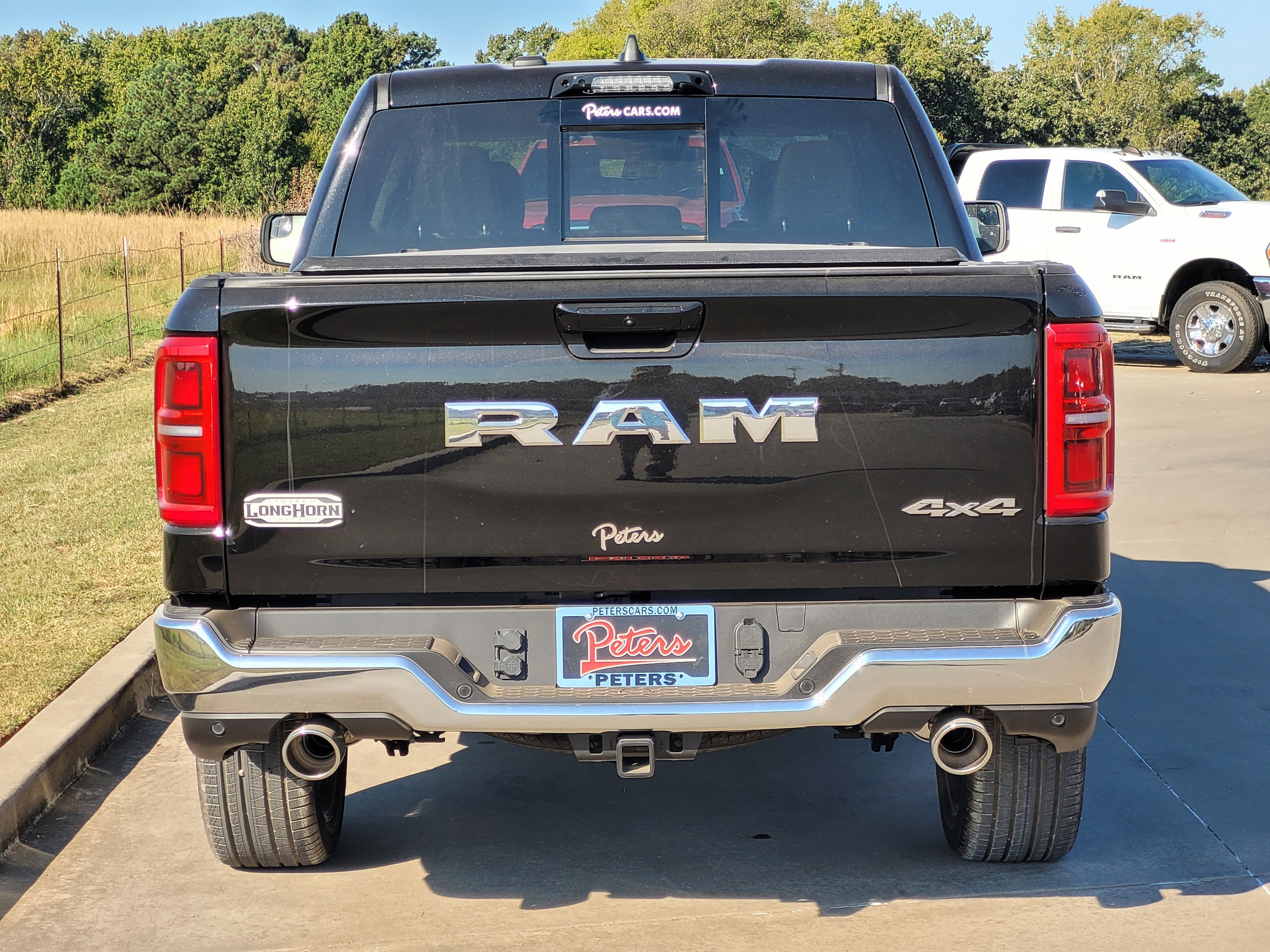 New 2026 Diamond Black Crystal Pearlcoat Ram Longhorn image 4