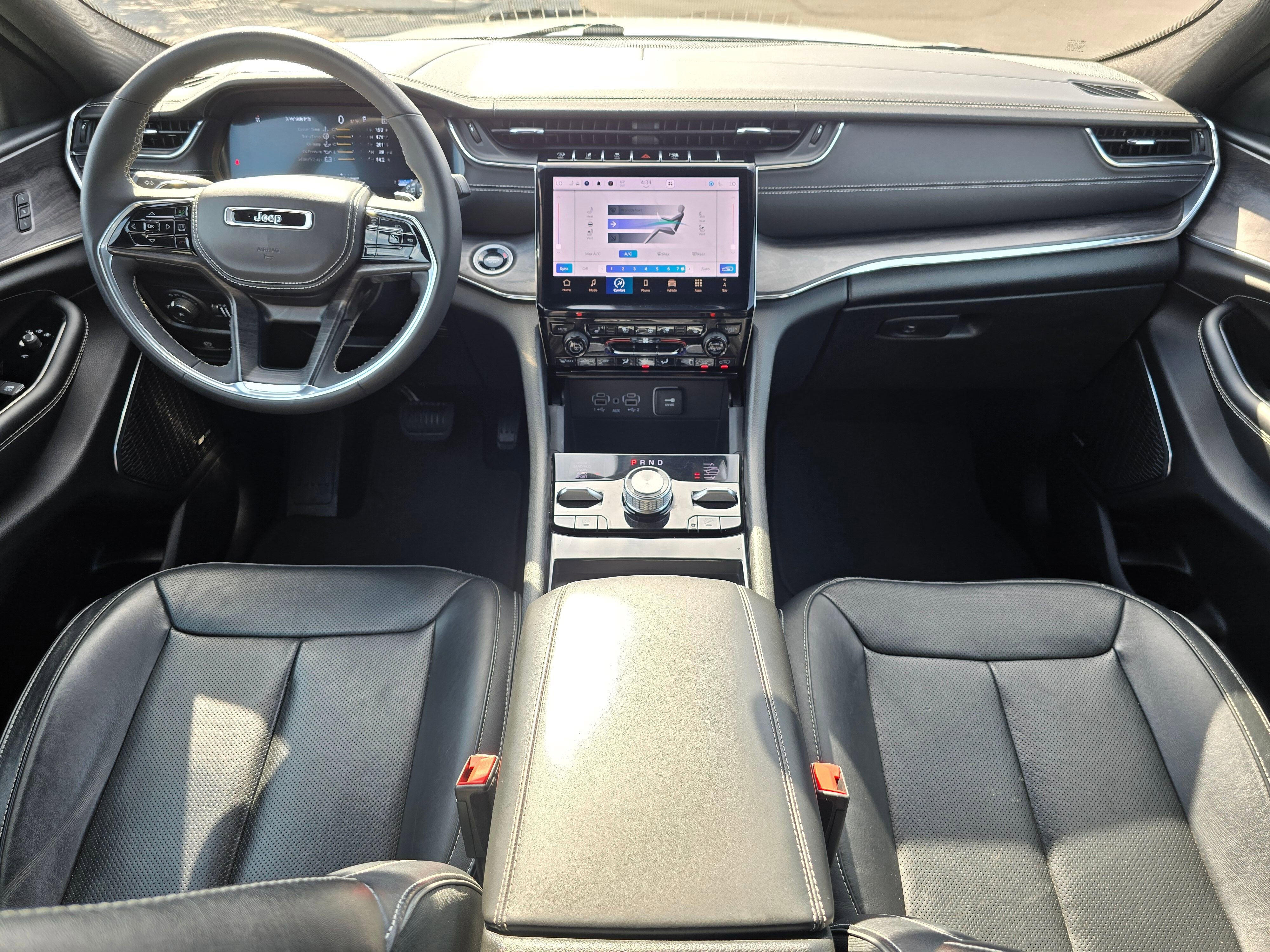 Used 2024 Bright White Clearcoat Jeep Overland image 42