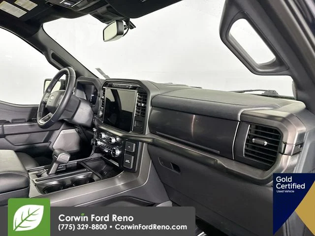 Certified Used 2024 Antimatter Blue Metallic Ford Lariat image 32