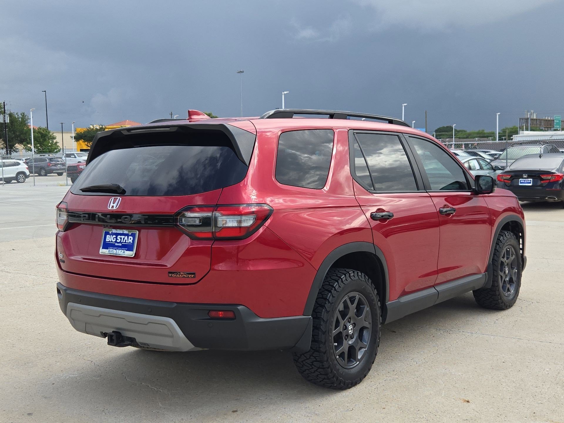 Certified Used 2024 Radiant Red Metallic II Honda AWD TRAILSPORT image 37