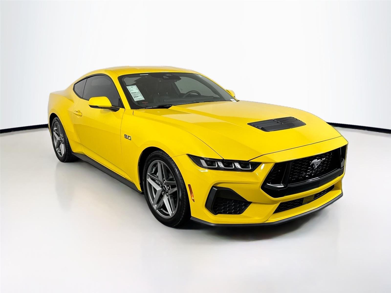 Used 2024 Yellow Splash Metallic Tri-coat Ford GT Premium image 9