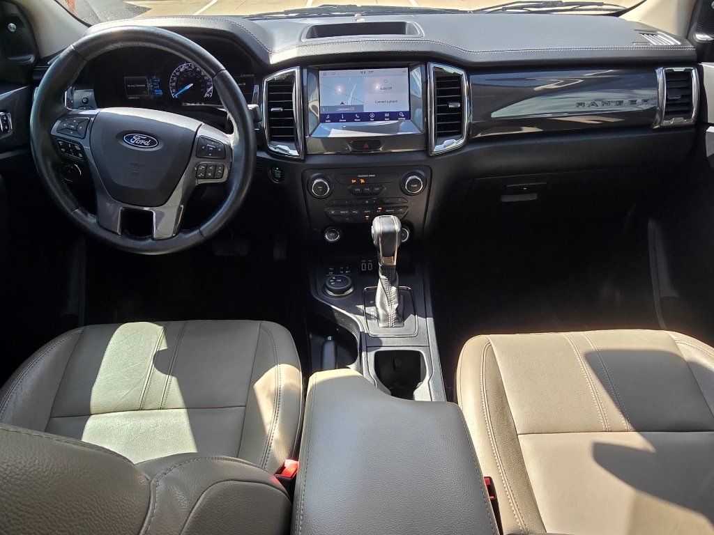 Used 2019 White Platinum Tri-Coat Ford LARIAT image 27