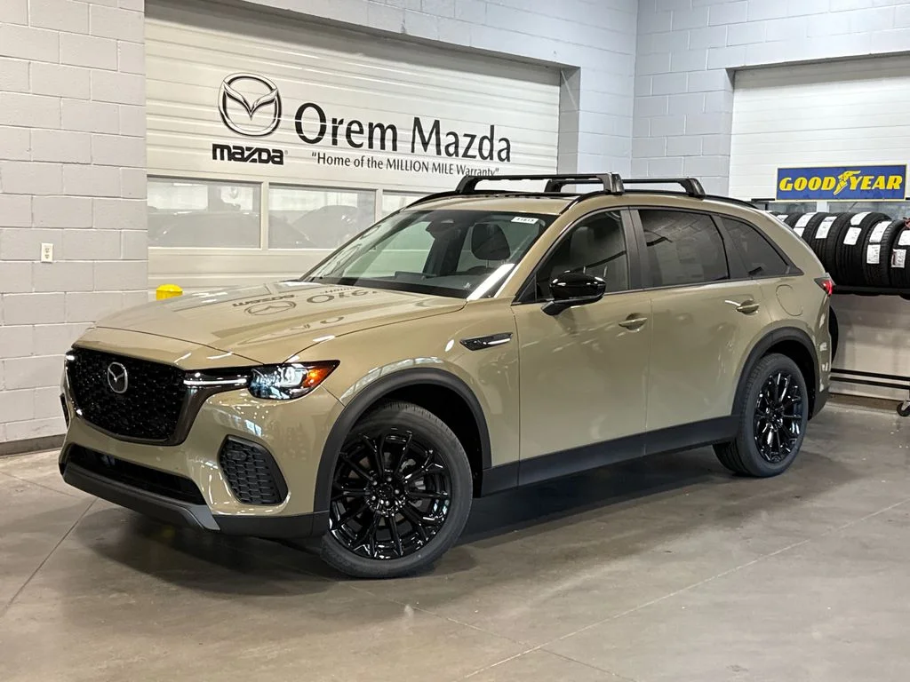 New 2026 Zircon Sand Metallic Mazda 3.3 Turbo Preferred AWD image 1