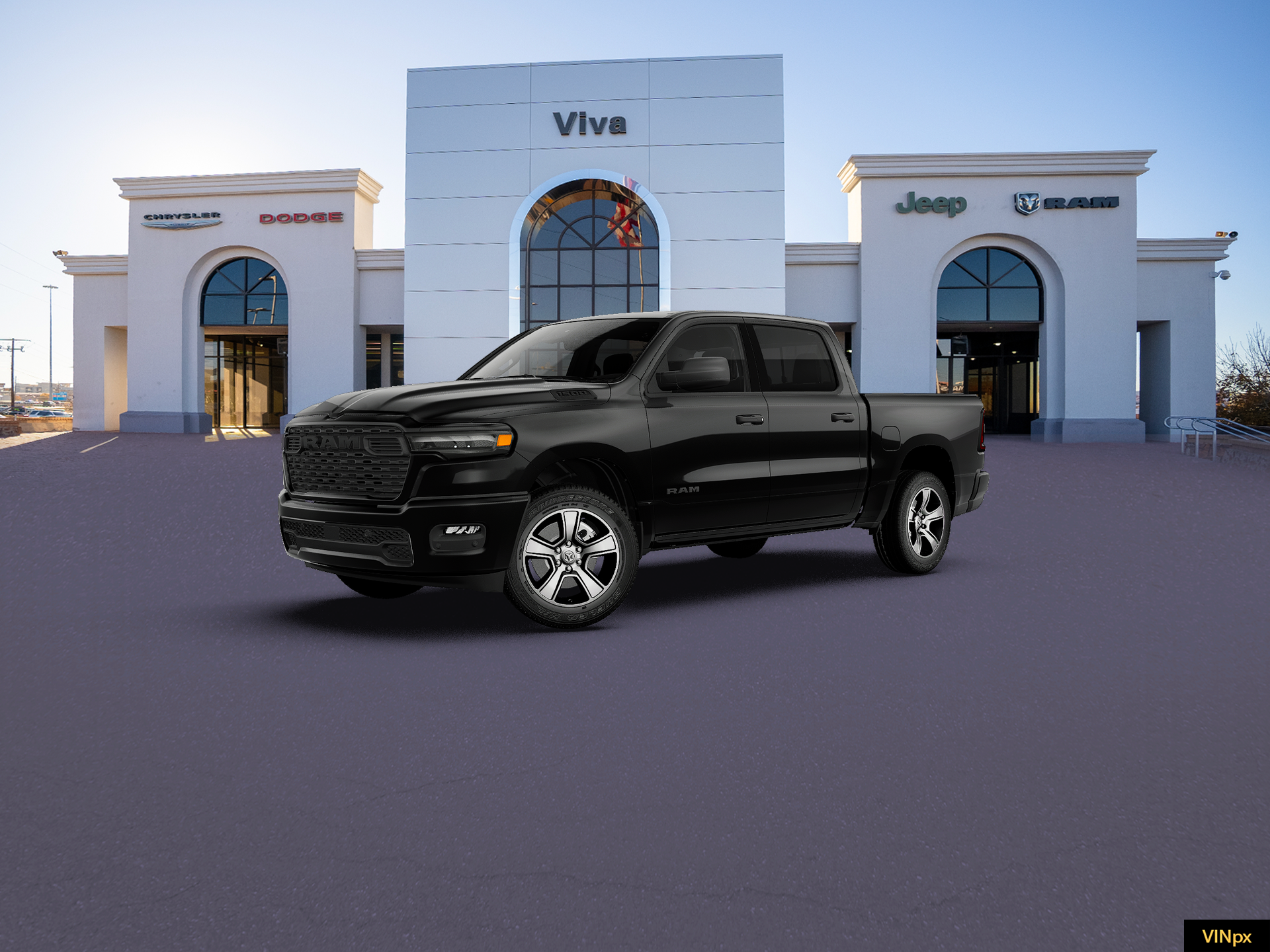 New 2027 Diamond Black Crystal Pearlcoat RAM  image 2